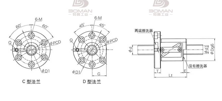 KURODA GR3205FS-DALR 日本黑田丝杆怎么装珠子